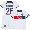 Conjunto (Camiseta+Pantalón Corto) Paris Saint-Germain Mukiele 26 Segunda Equipación 23-24 - Niño